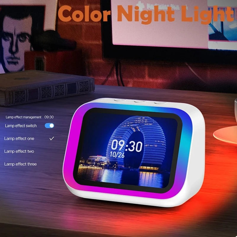 Smart Bluetooth Alarm Clock Speaker – Night Light & Weather Display Smart Alarm Clock SPOT