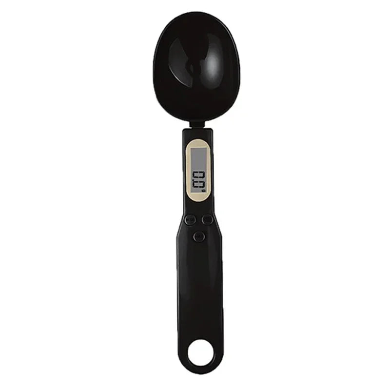 Mini Digital Spoon Scale – LCD Kitchen Scale 0.5–500g Digital Spoon Scale SPOT Black