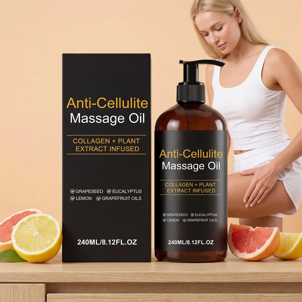 Hoygi Firming Body Massage Oil with Collagen – 240ml Body Massage Oil SPOT