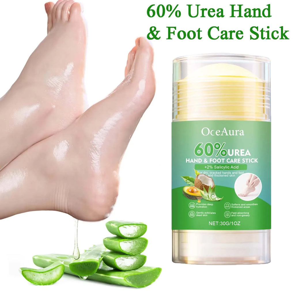 OceAura 60% Urea Hand & Foot Balm Stick – Deep Moisturizer Foot & Hand Balm SPOT