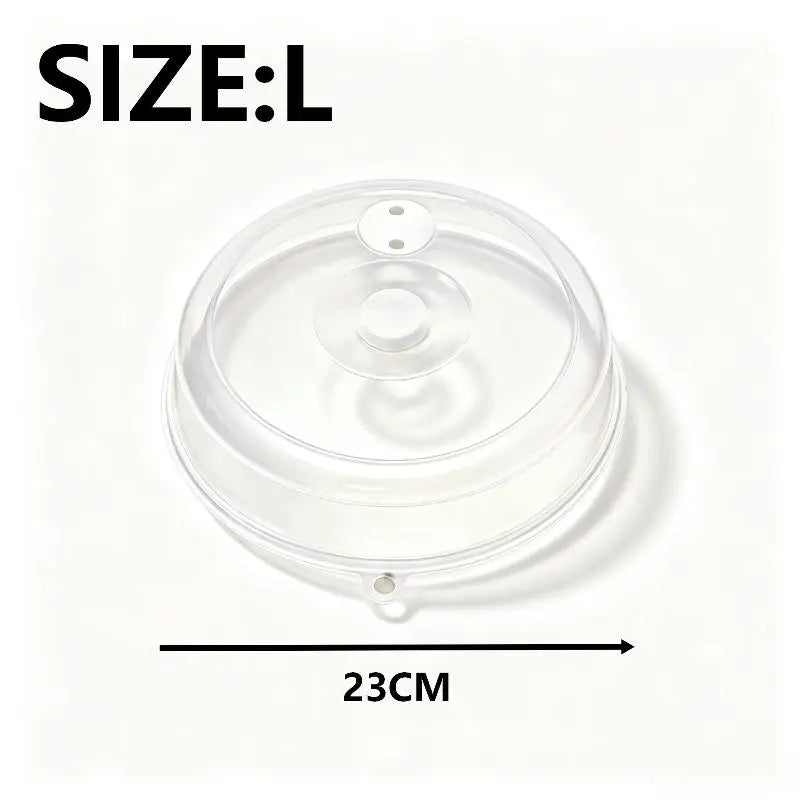Microwave Food Splatter Guard Cover – Food-Grade PP (1-2 Pk) Microwave Splatter Cover SPOT A2
