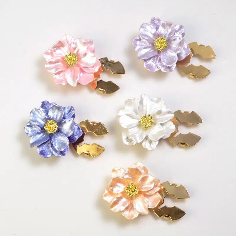 Pearl Rhinestone Cufflinks & Button Covers for Women Cufflinks & Button Covers SPOT