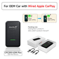 CarlinKit Wireless CarPlay & Android Auto Adapter | Plug & Play Wireless CarPlay Adapter SPOT U2W Plus wired to wireless