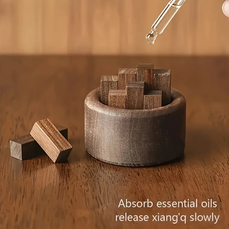 Fireplace Shape Wooden Scent Diffuser – Home & Car Décor Scent Diffuser SPOT