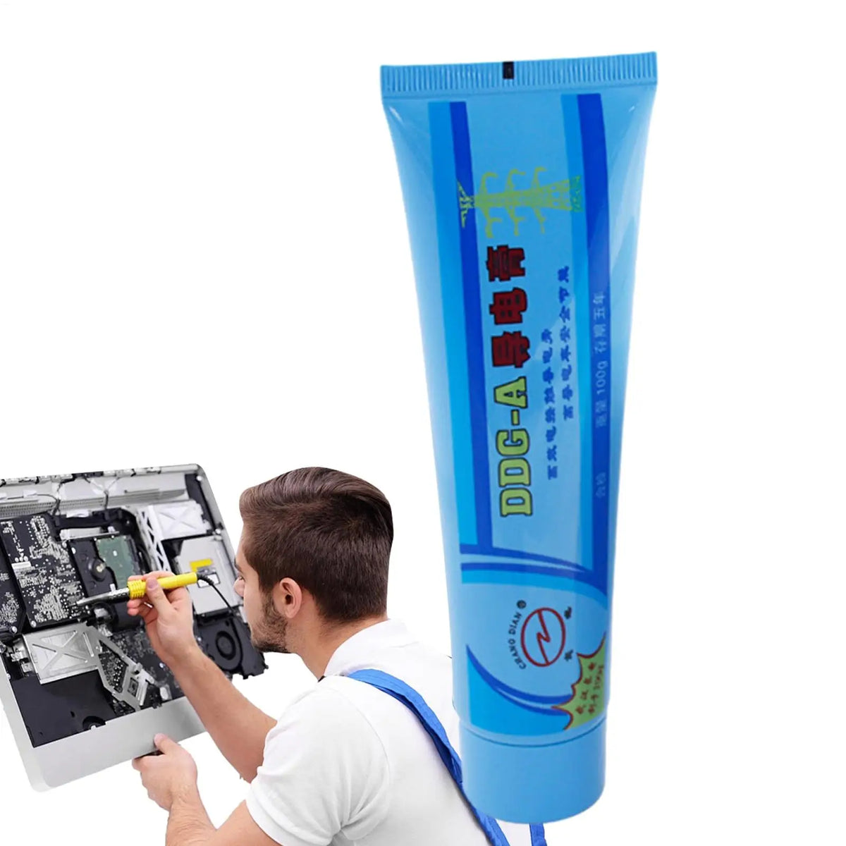 100g Conductive Grease – Rust-Proof Electrical Contact Lubricant Electrical Contact Grease SPOT