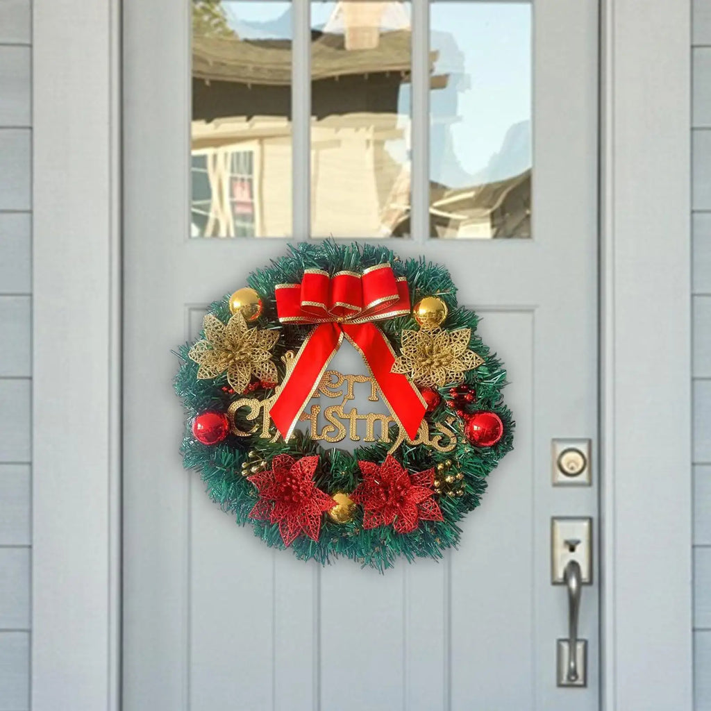 20" Christmas Wreath – Garland for Wall, Door & Mantel Christmas Wreath SPOT