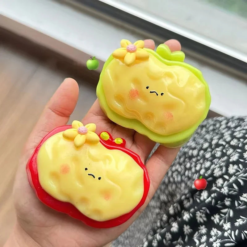 Fruit Squishy Fidget Toy – Slow Rising TPR Desk Ornament Squishy Fidget Toy SPOT