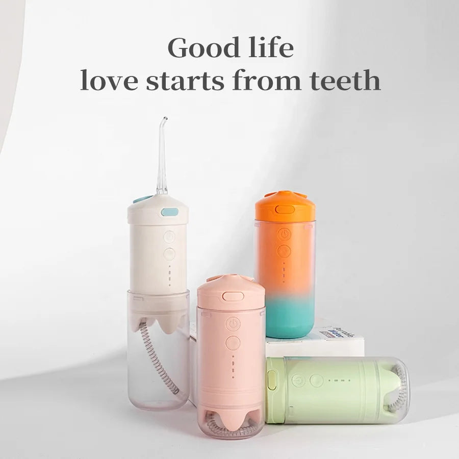 Portable IPX7 Cordless Water Flosser – Travel Oral Irrigator Water Flosser SPOT