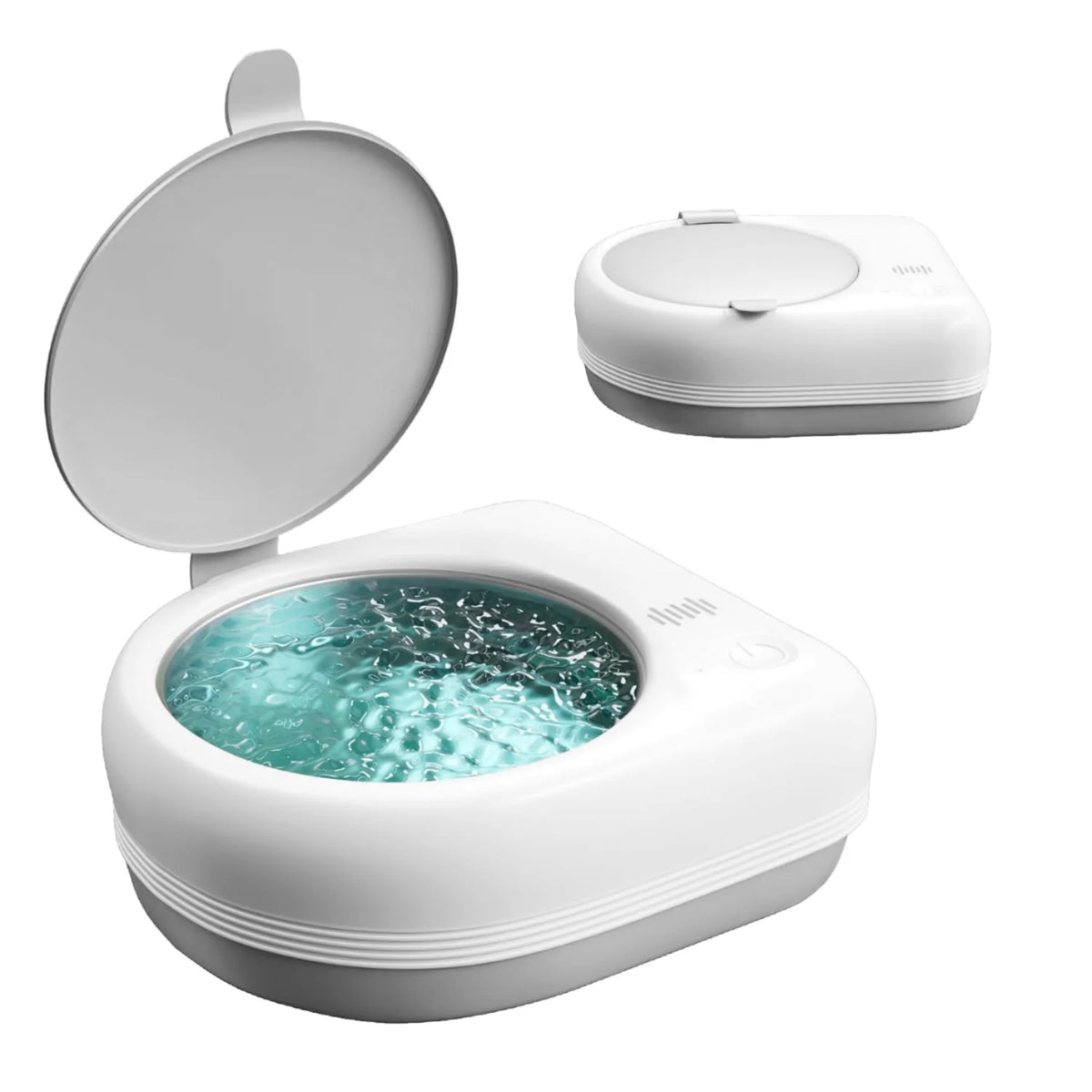 Cordless 50kHz Ultrasonic Retainer & Aligner Cleaner – 80ml Ultrasonic Dental Cleaner SPOT No plug