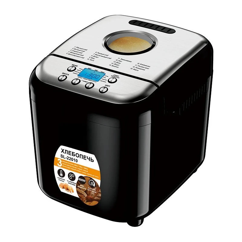 Automatic Bread Maker – Smart Fermentation & Dough Kneading Bread Maker Machine SPOT black 100V-240V EU Plug