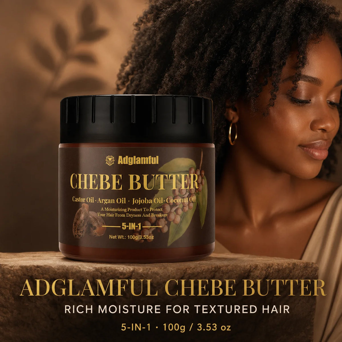 Chebe Hair Butter 100g – 5-in-1 Moisturizing Conditioner Hair Butter Conditioner SPOT