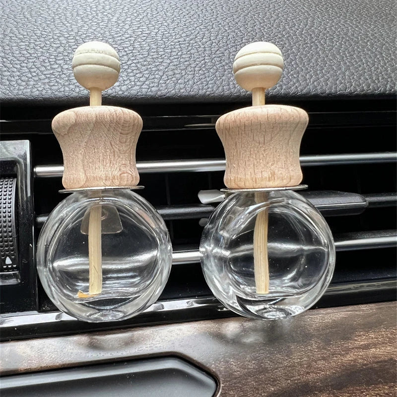 Car Vent Clip Essential Oil Diffuser – Glass Aromatherapy Bottle Car Vent Diffuser SPOT