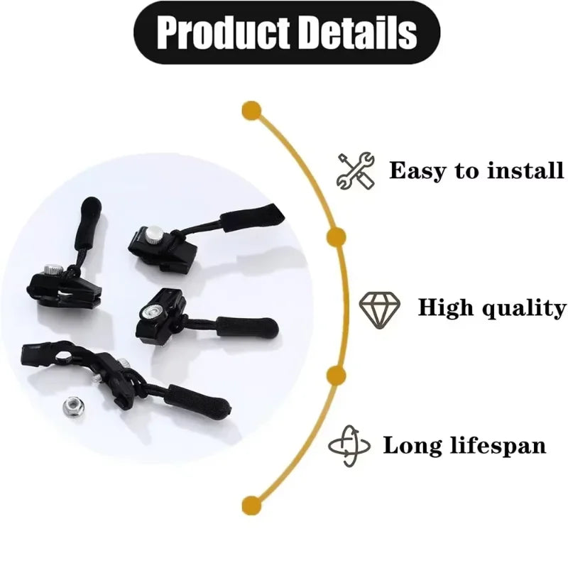 Universal Zipper Repair Kit – 3 Sizes, Tool-Free Slider Fix Zipper Repair Kit SPOT