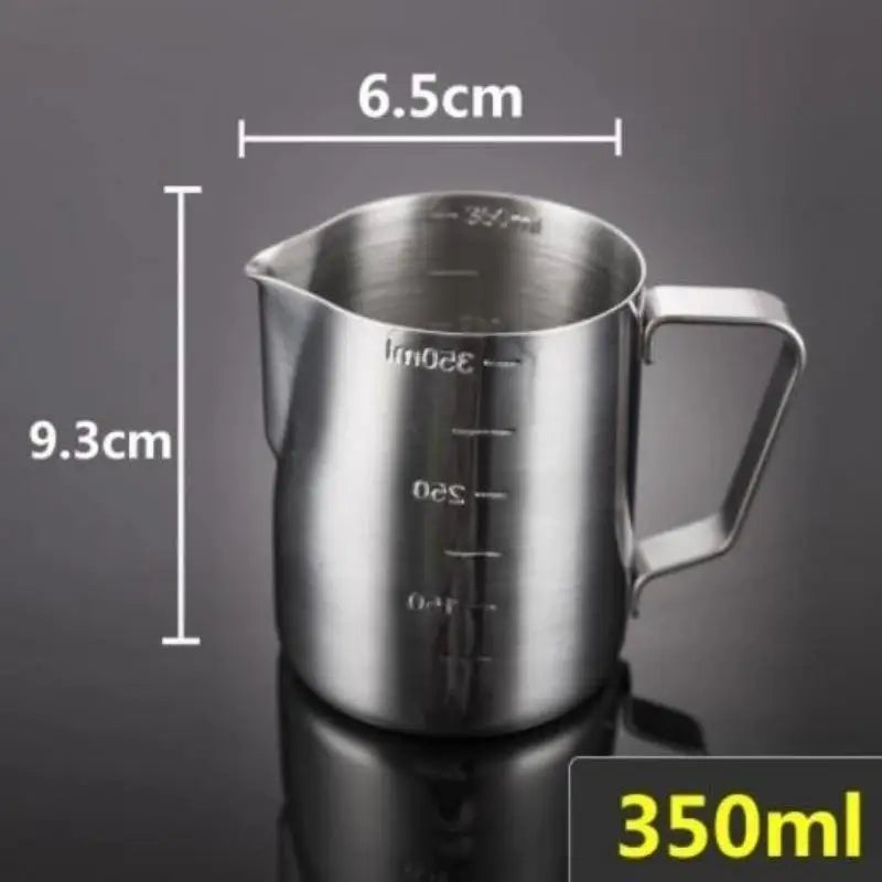 Stainless Steel Milk Frothing Pitcher – Eagle Spout Latte Art Jug Milk Frothing Pitcher SPOT 350ml