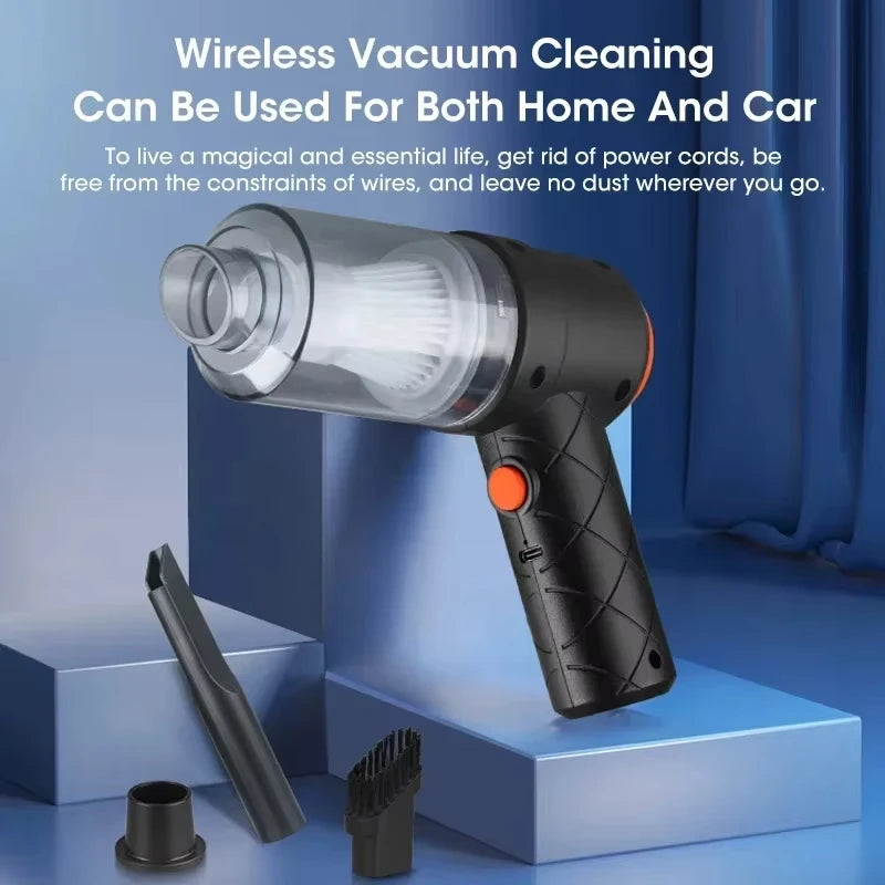 NOCCLILI 6000Pa Cordless Handheld Vacuum – Wet & Dry, Pet Hair Handheld Vacuum Cleaner SPOT