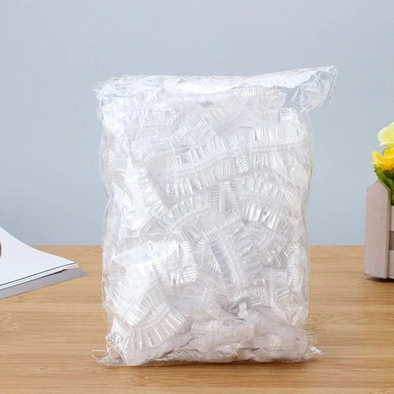 100-Pack Disposable Waterproof Ear Covers for Hair Dyeing Ear Cover Protectors SPOT
