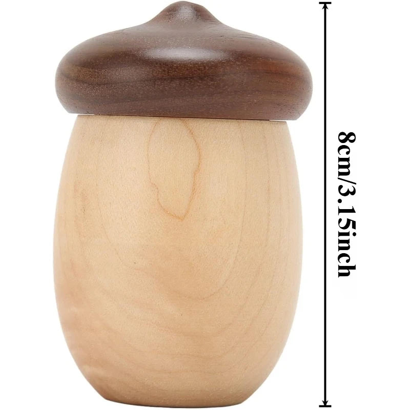 Acorn Wooden Toothpick Holder Dispenser – Home & Office Toothpick Holder SPOT