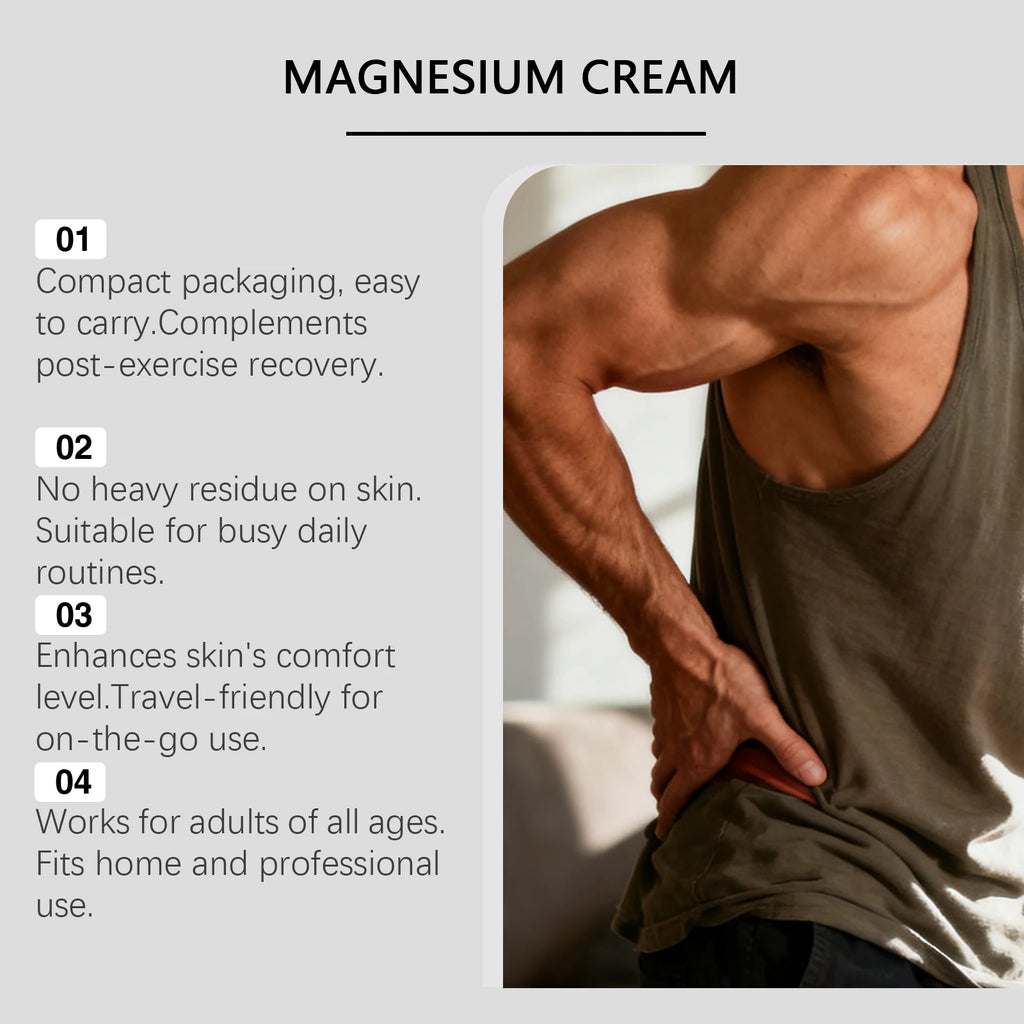 Hoygi Magnesium Body Cream – Moisturizing Massage Cream 50g Magnesium Body Cream SPOT