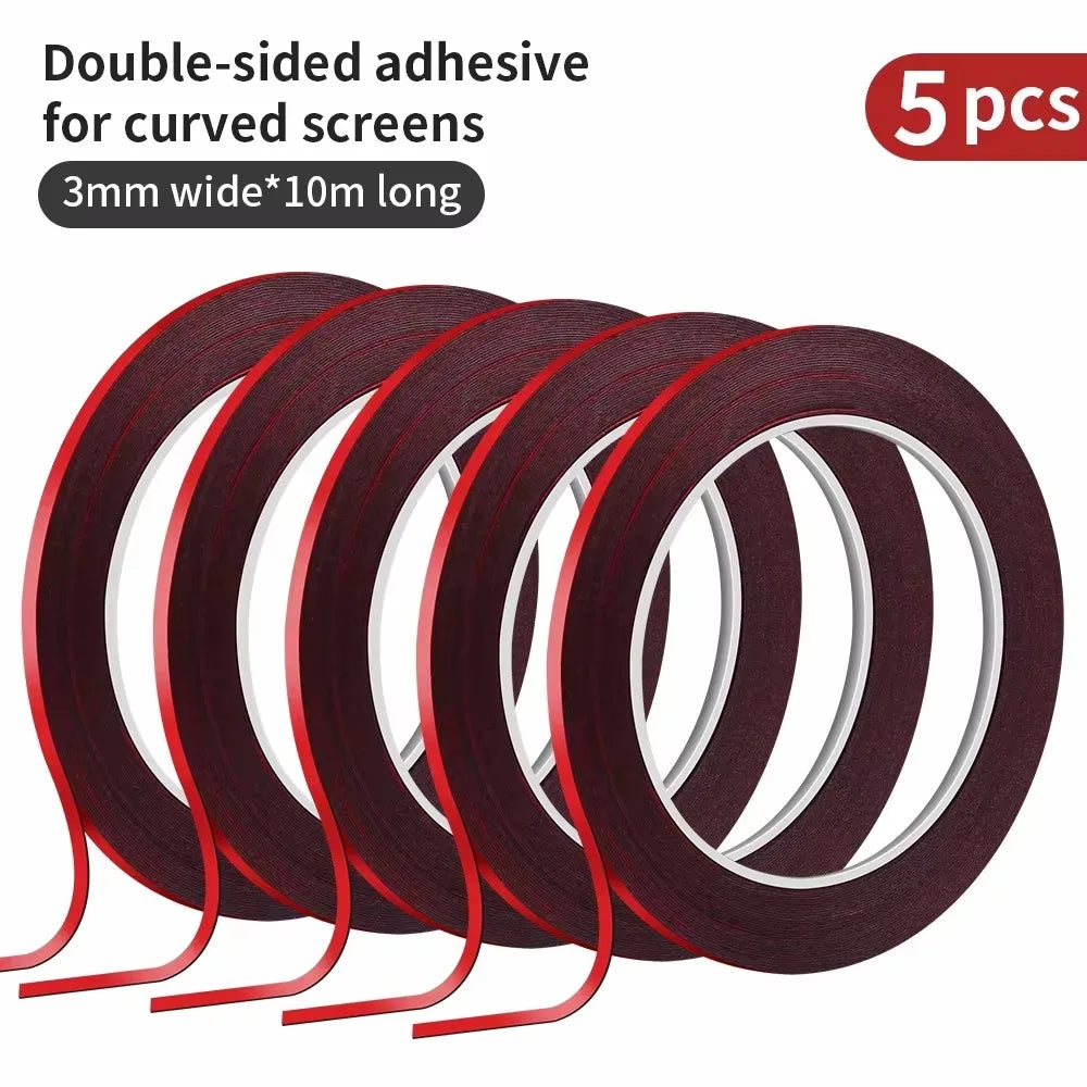 10M Double-Sided Foam Tape – Phone Screen & LCD Repair Phone Repair Tape SPOT 5pcs 3mm 10M