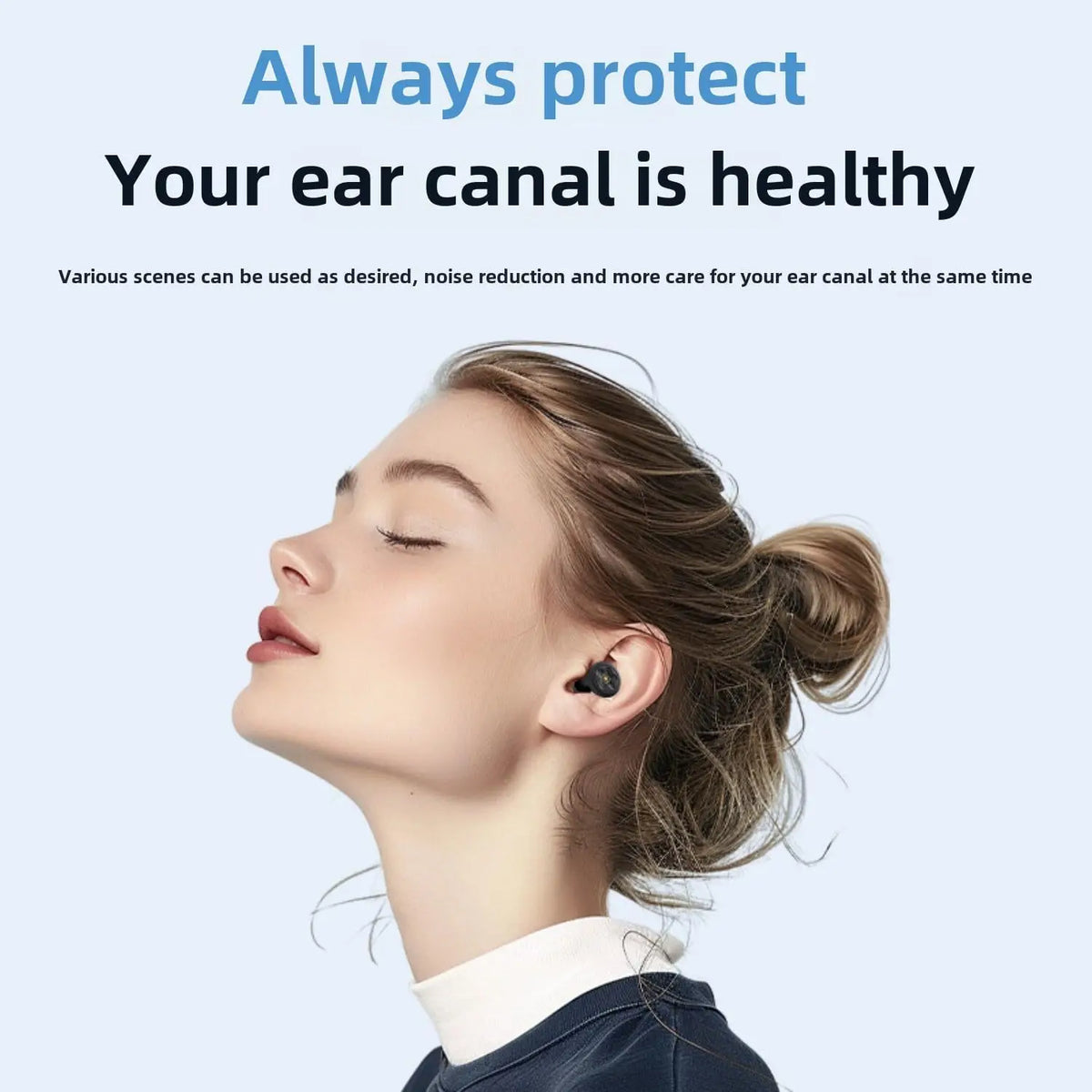 Reusable Silicone Ear Plugs – 30dB Noise Reducing, Sleep & Study Silicone Ear Plugs SPOT