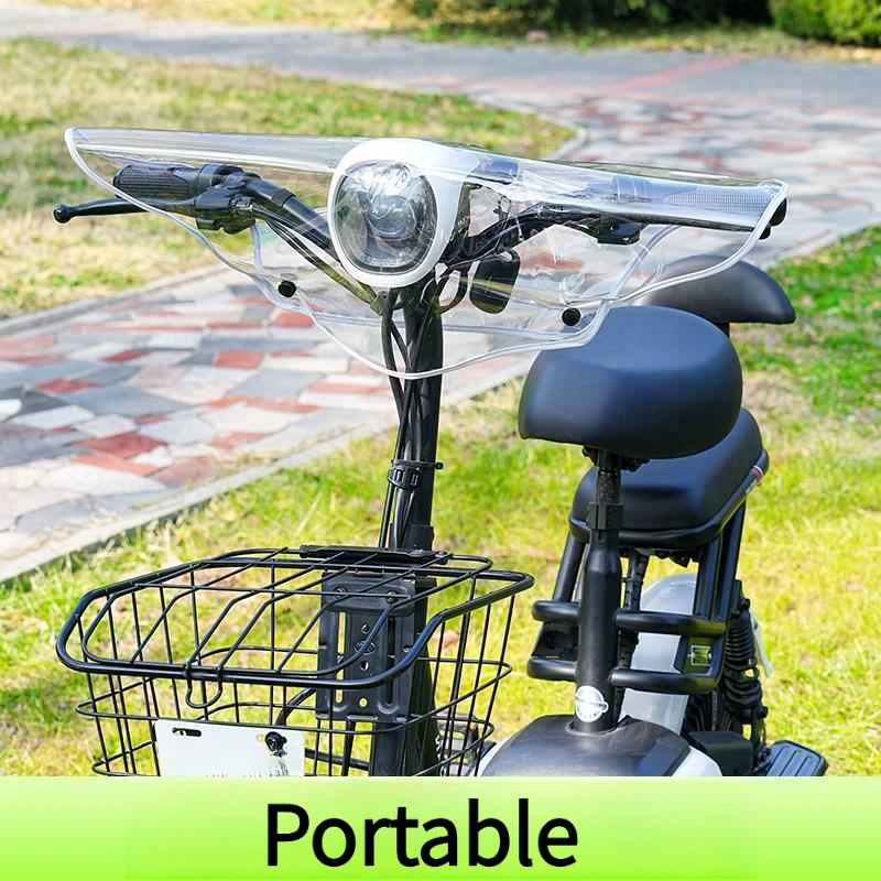 Electric Scooter Handlebar Rain Cover – Universal PVC Dashboard Guard Scooter Rain Cover SPOT