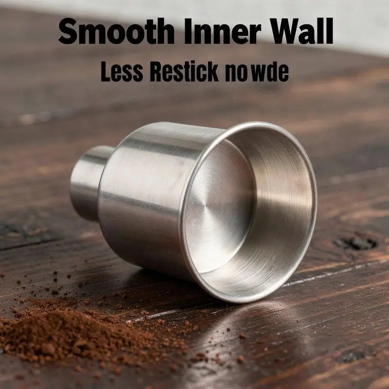 Stainless Steel Espresso Dosing Cup 51mm 58mm – Coffee Catch Cup Espresso Dosing Cup SPOT
