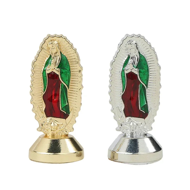 Lady of Guadalupe Alloy Statue – Handcrafted Religious Figurine Religious Figurine SPOT