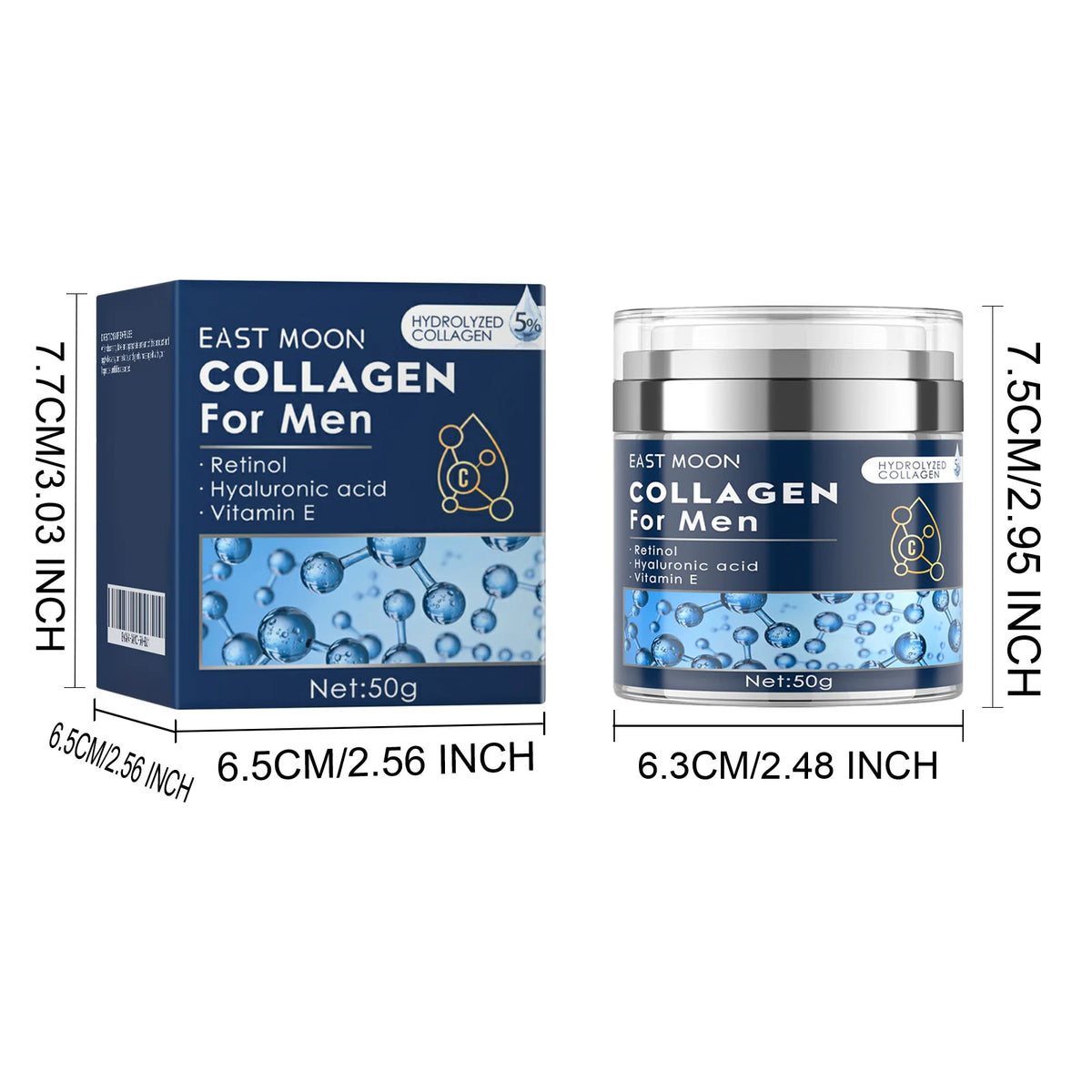Men's Retinol & Collagen Face Cream – Firming & Hydrating Men's Face Cream SPOT