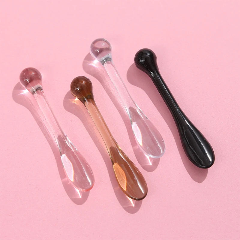 Acrylic Cosmetic Spatulas & Facial Roller Applicator Set Facial Applicator Set SPOT