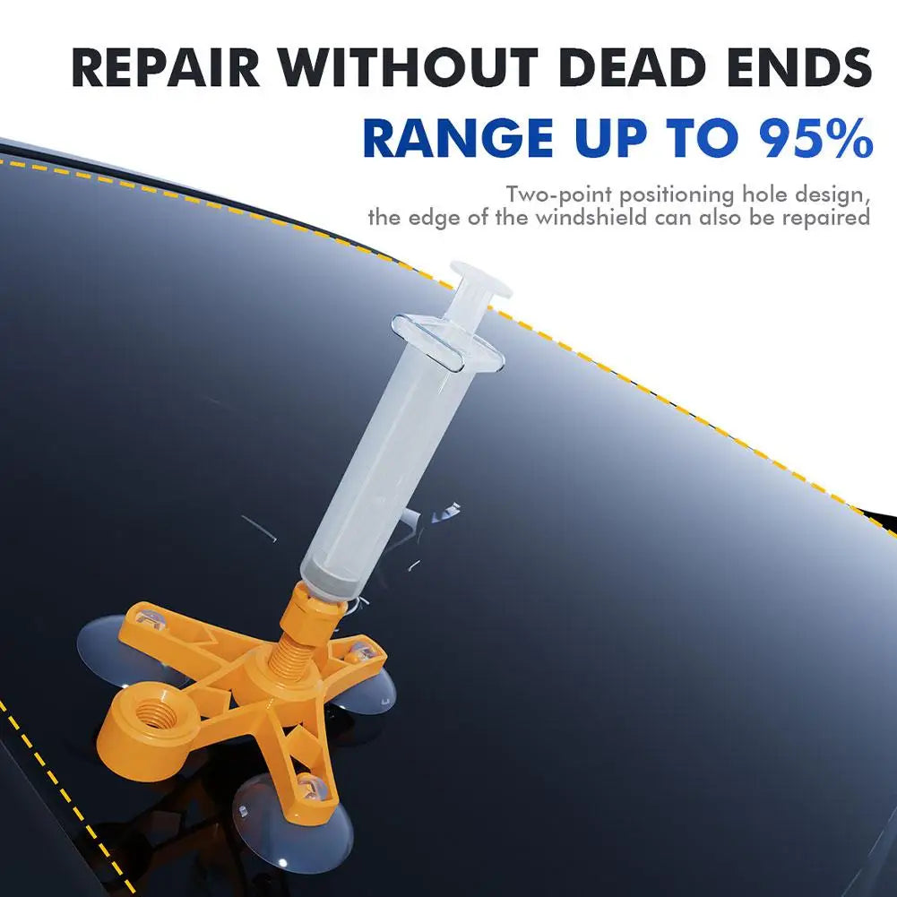 DIY Windshield Glass Repair Kit – Nano Crack & Scratch Fix Glass Repair Kit SPOT