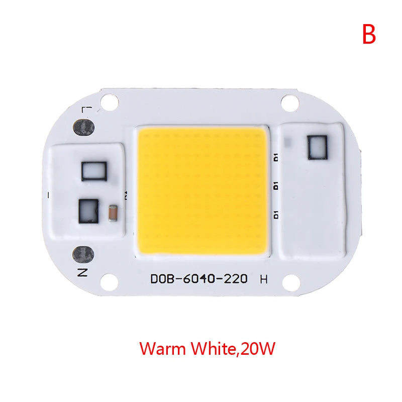 20W 30W 50W COB LED Chip Driverless AC110/220V DIY Lamp Bead COB LED Chip SPOT B