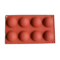 8-Cavity Half Sphere Silicone Mold – BPA-Free Baking & DIY Silicone Baking Mold SPOT A4