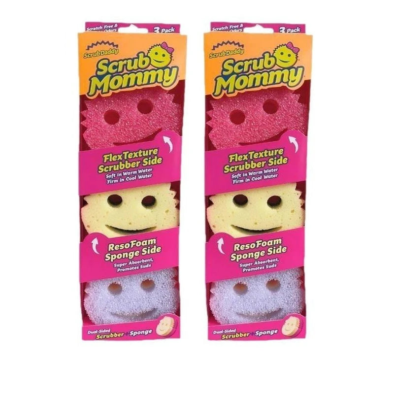 Scrub Mommy Smile FlexTexture Dual-Sided Kitchen Sponge Kitchen Scrub Sponge SPOT Default Title