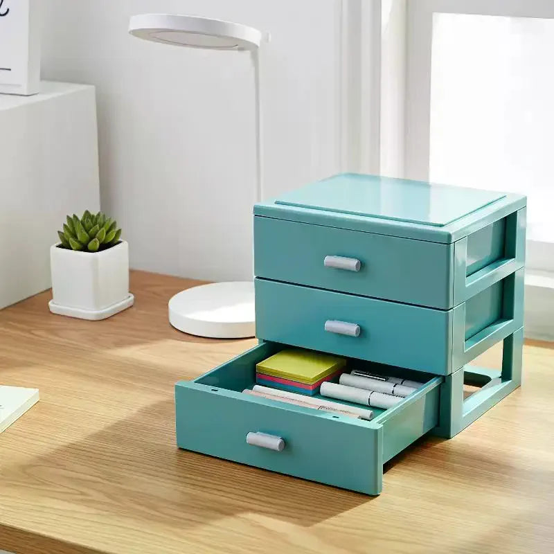Stackable Plastic Desktop Drawer Organizer | Home & Office Desktop Drawer Organizer SPOT