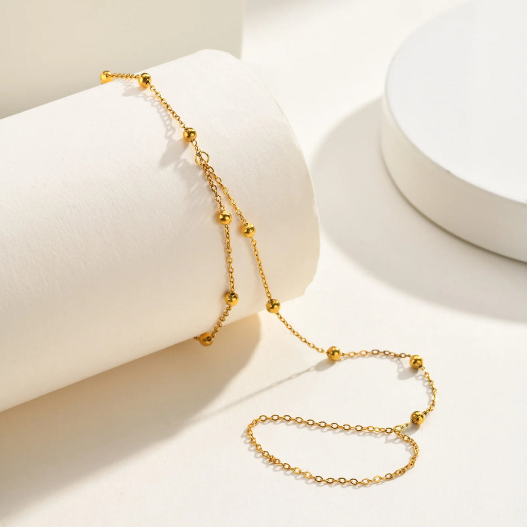 18K Gold Plated Toe Ring Barefoot Sandal Anklet – Women Barefoot Sandal Anklet SPOT