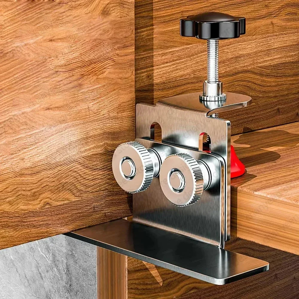 Adjustable Cabinet Door Mounting Jig – Stainless Steel Clamp Cabinet Door Jig SPOT