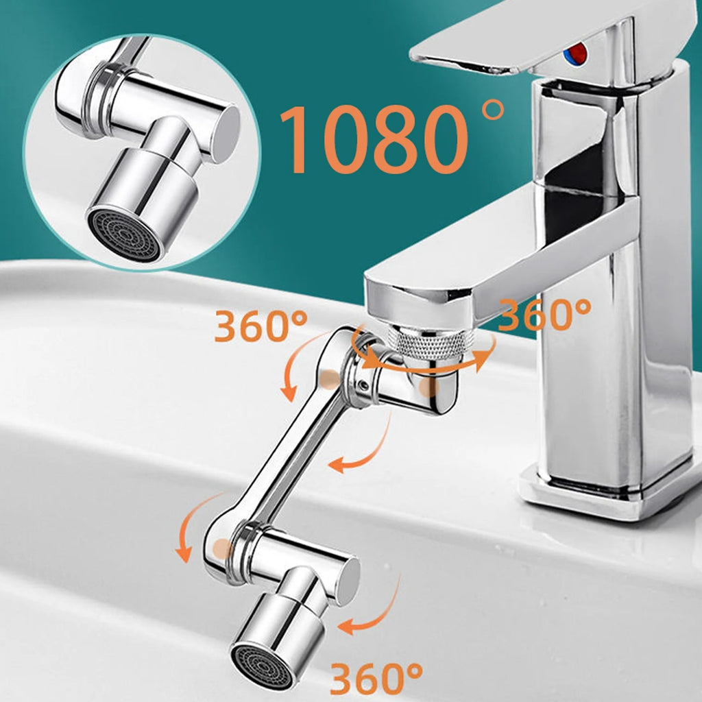 360° Rotating Faucet Extender – Foldable Spray Head for Sinks Faucet Spray Extender SPOT