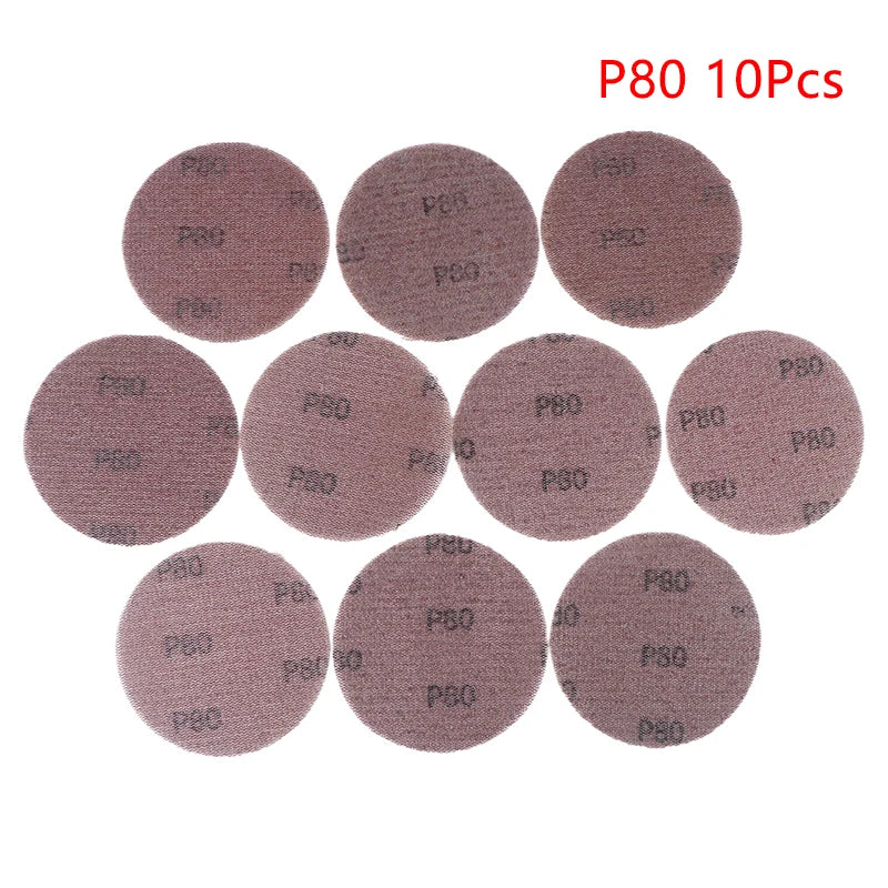 10-Pack 5-Inch Hook & Loop Sanding Discs – Dust-Free Mesh Abrasive Sanding Discs SPOT A1