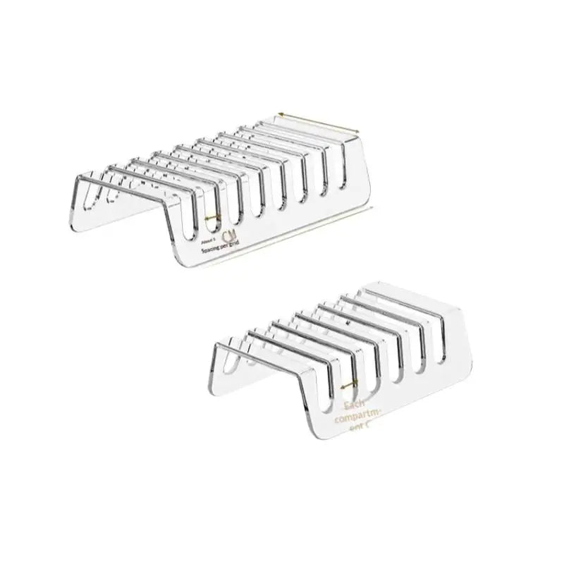 Foldable Desktop Organizer Box – Clear Multi-Use Storage Desktop Storage Organizer SPOT