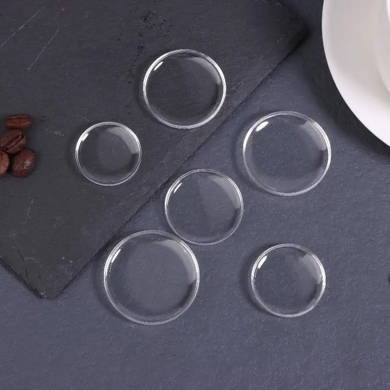 Acrylic Watch Crystal Replacement Lens 25–36mm Flat Round Watch Crystal Lens SPOT