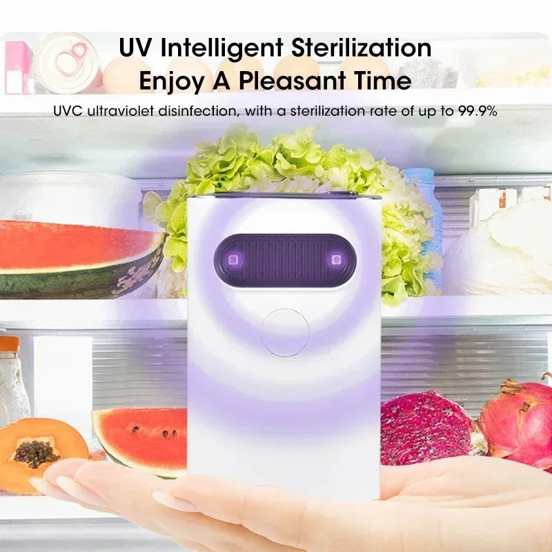 NOCCLILI Portable Air Purifier & Fridge Deodorizer USB-C Portable Air Purifier SPOT