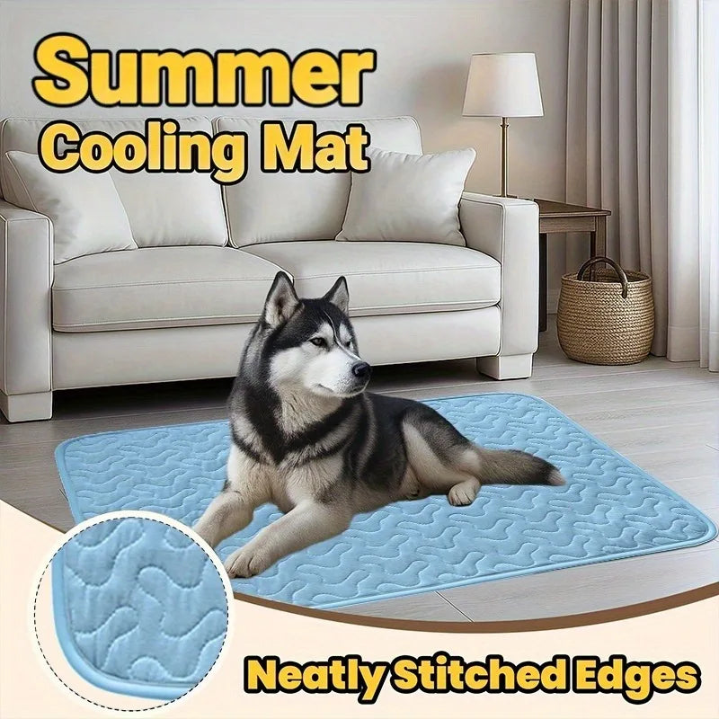 KEMORELA Dog Cooling Mat – Lightweight Summer Pet Pad Dog Cooling Mat SPOT