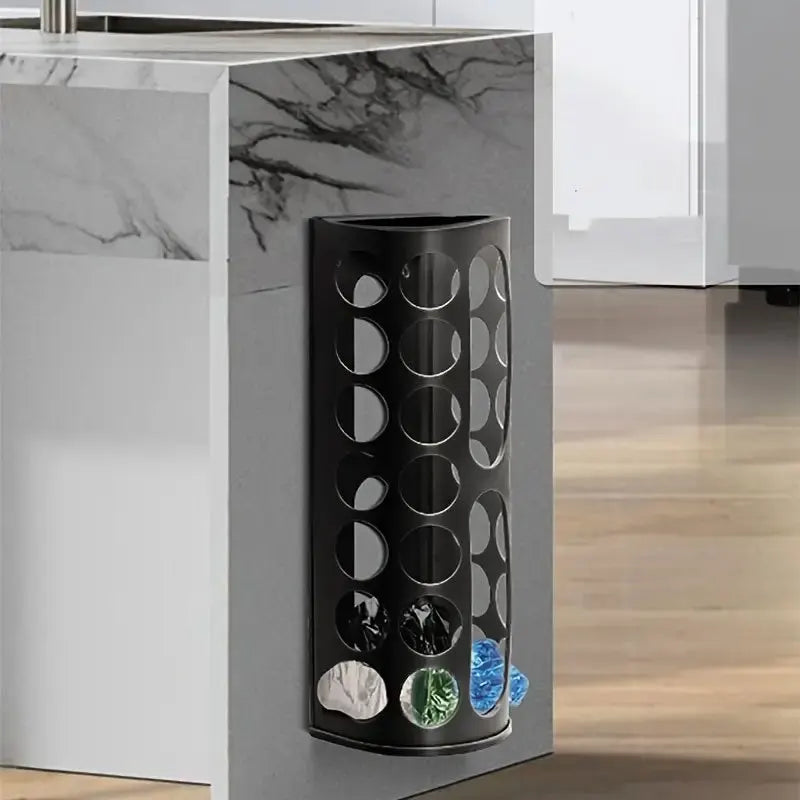Wall-Mounted Trash Bag Holder – Stackable Bag Dispenser Bag Holder Dispenser SPOT
