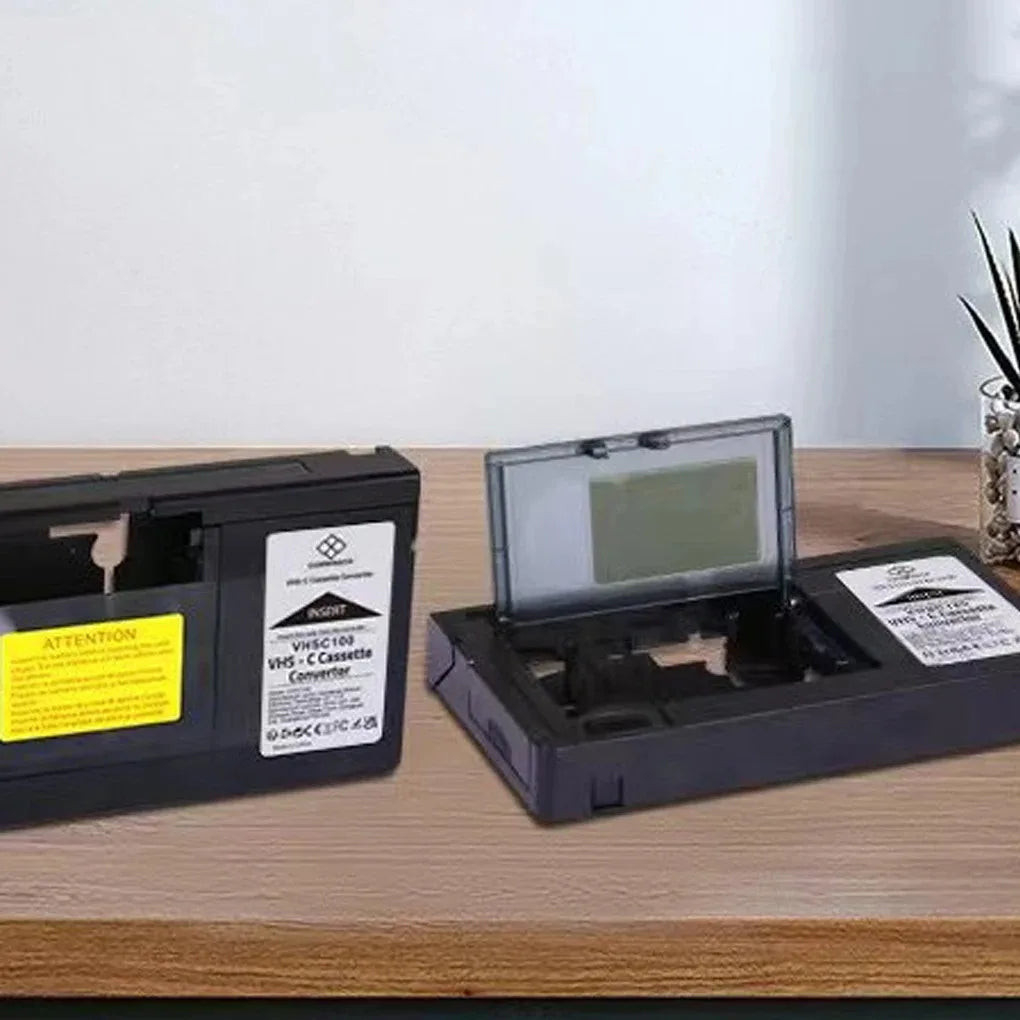 VHS to VHSC Converter Box – Analog Video Tape Adapter Video Tape Adapter SPOT