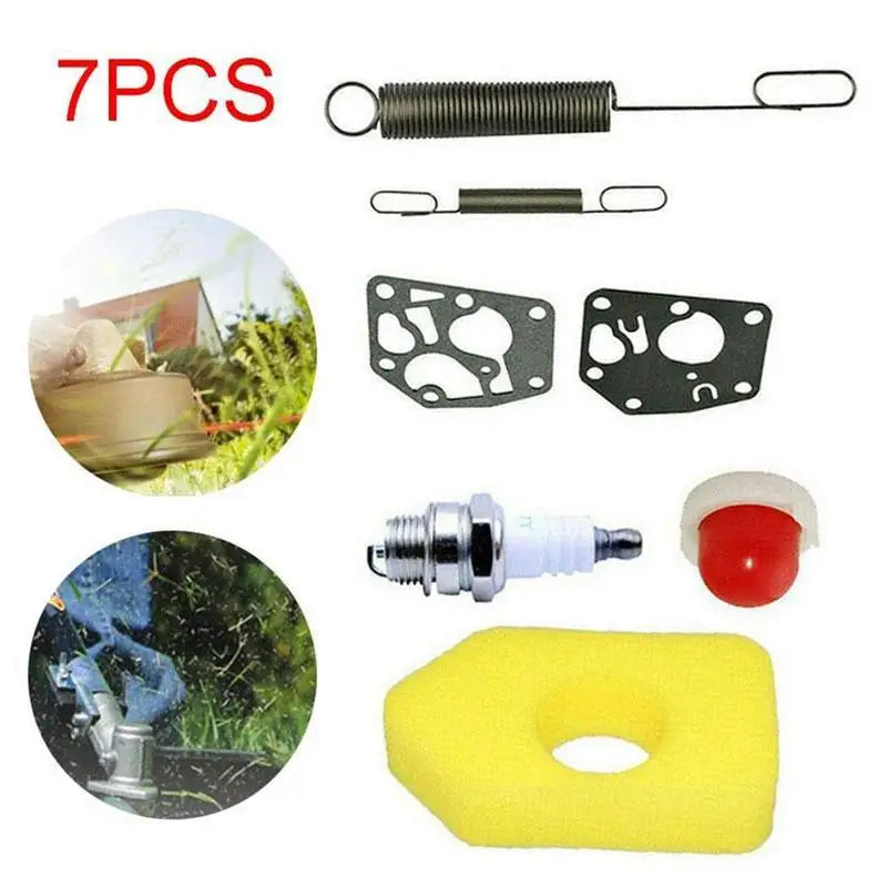 Carburetor Gasket Kit for Briggs & Stratton 691859 692211 – 7 Pc Lawn Mower Repair Kit SPOT