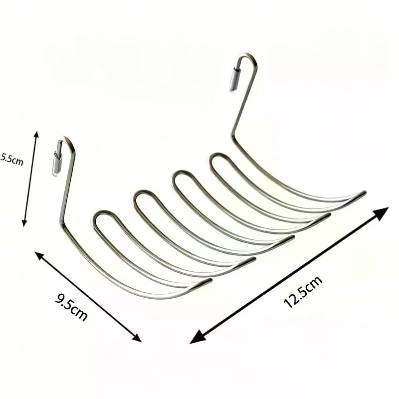 2-Pack Stainless Steel Hanging Drain Basket | Kitchen Rack Kitchen Drain Basket SPOT