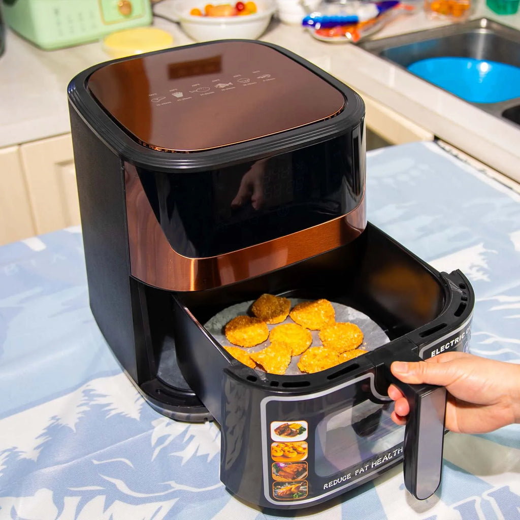 DUTRIEUX 8L Air Fryer Oven 1700W – Touch Screen, Non-Stick Electric Air Fryer SPOT