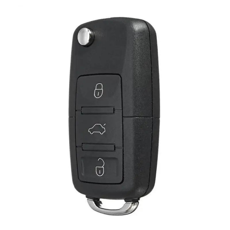 VW Volkswagen B5 3-Button Flip Remote Key Shell Replacement Key Shell Replacement SPOT A