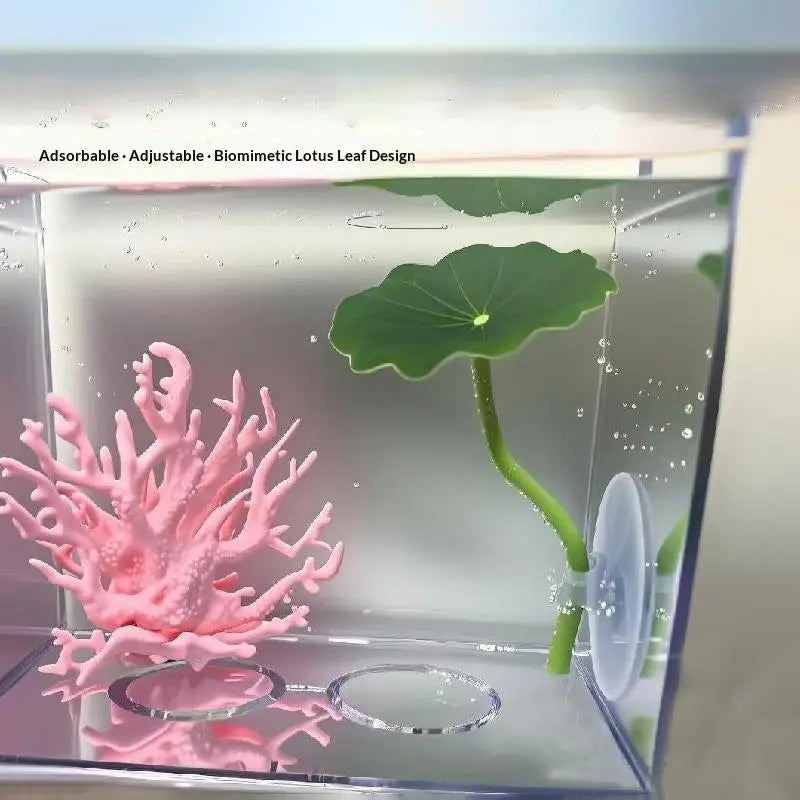 Soft Artificial Lotus Leaf Betta Rest – Aquarium Decoration Aquarium Decoration SPOT
