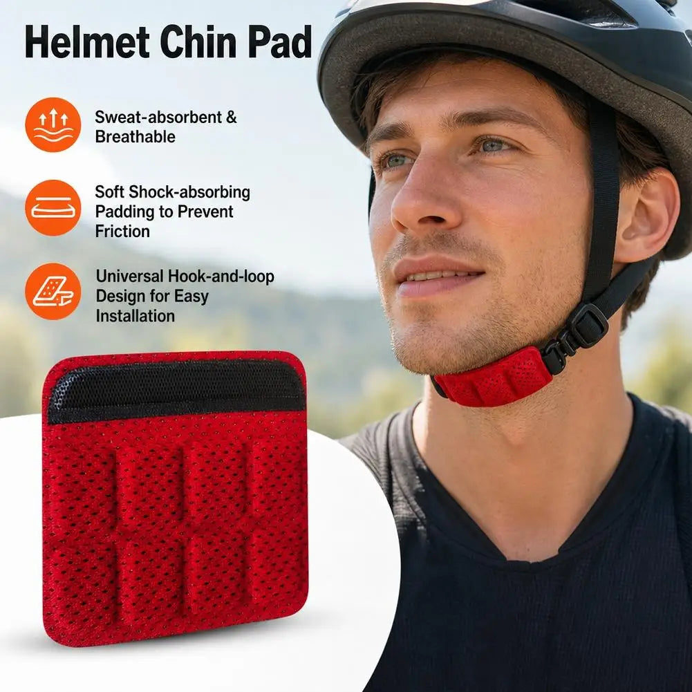 Breathable Helmet Chin Pad – Sponge Liner Strap Cushion Helmet Chin Pad SPOT